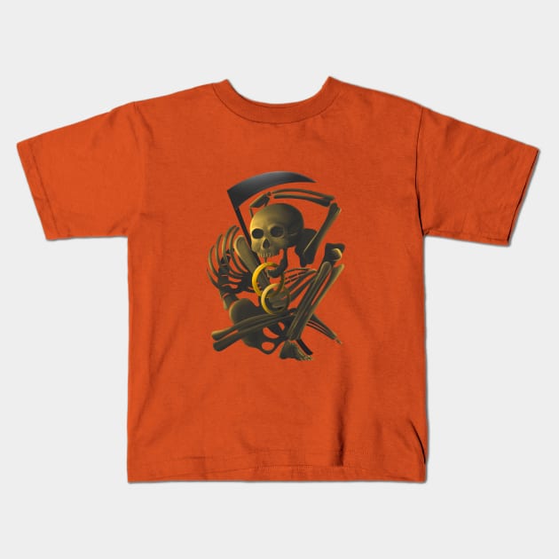 DEATH Kids T-Shirt by GOUP